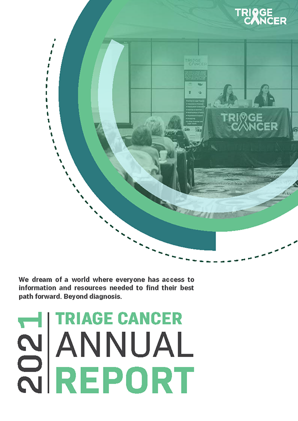 2021 Triage Cancer Annual Report