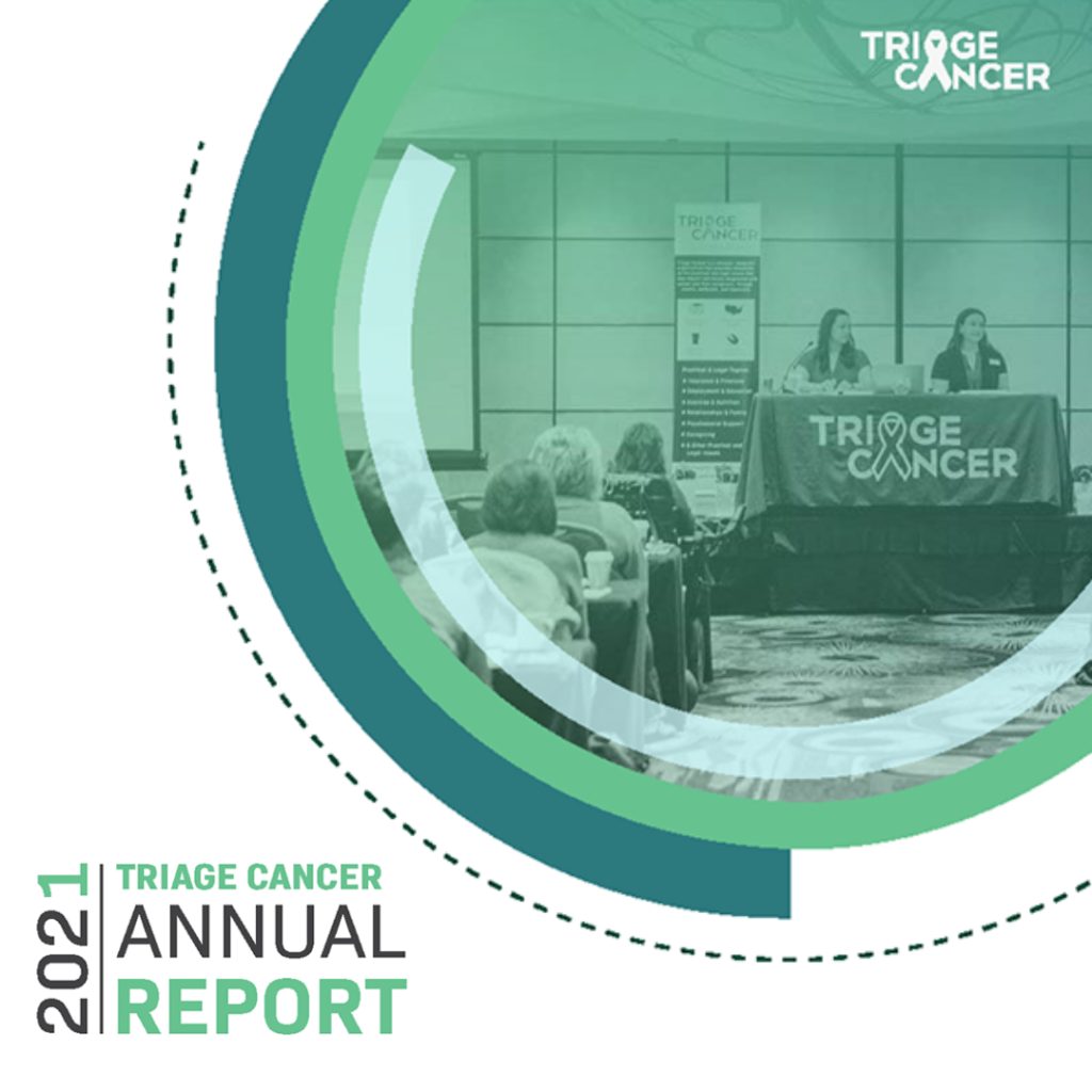 2021 Triage Cancer Annual Report