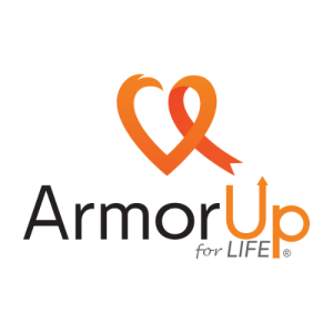 Armor Up for Life logo