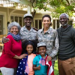 Military Veteran Family