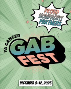 proud nonprofit supporters YA Cancer Gabfest